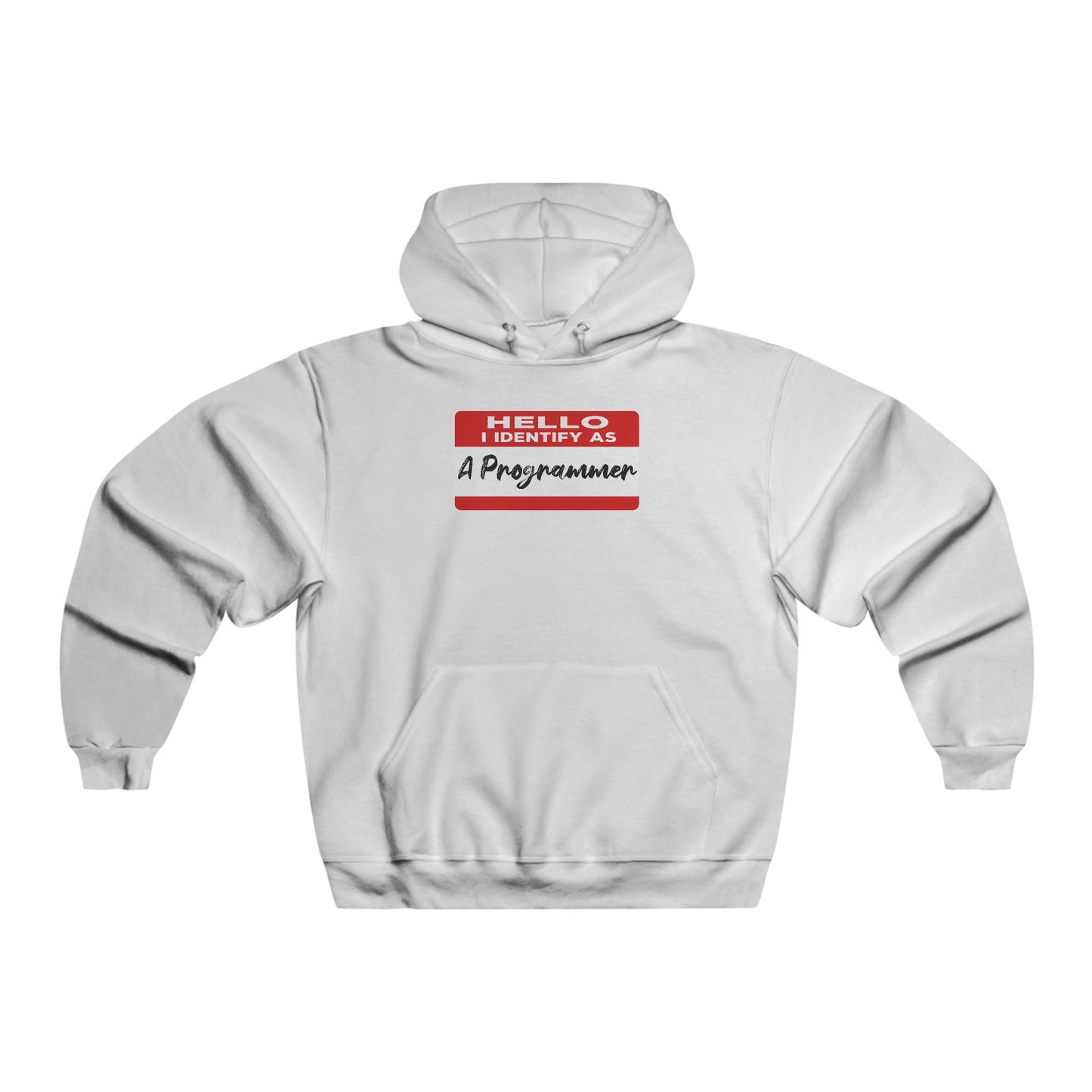 Hello I Identify As A Programmer Hoodie