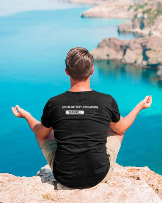 Social Battery: Recharging Tshirt