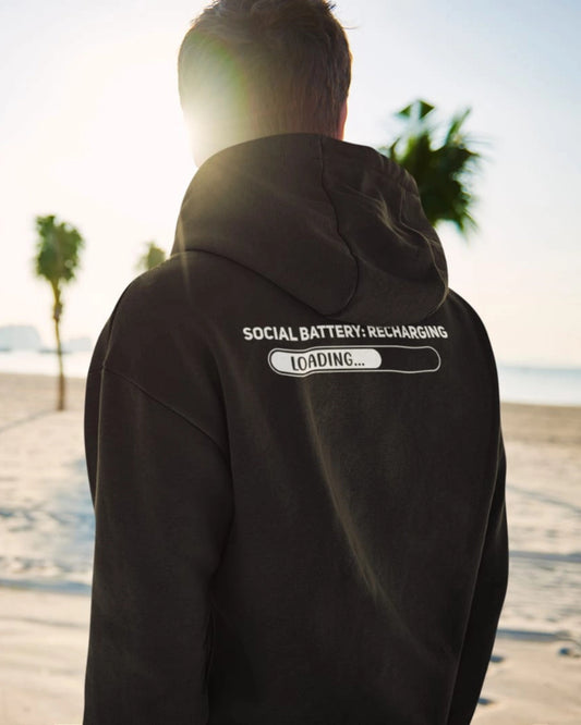 Social Battery: Recharging Hoodie