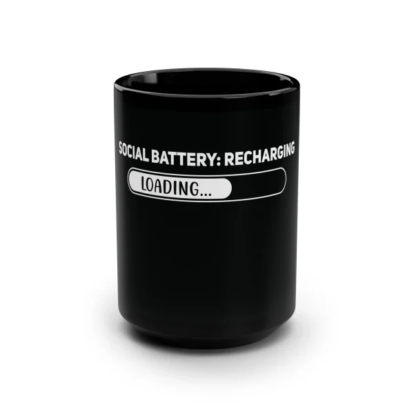 Social Battery: Recharging Mug